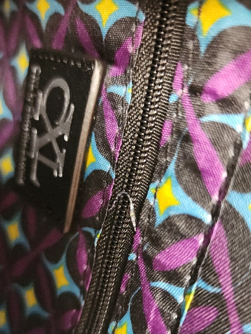 Christian Lacroix Black Satchel with Silver CXL Logo - Picture 9 of 11